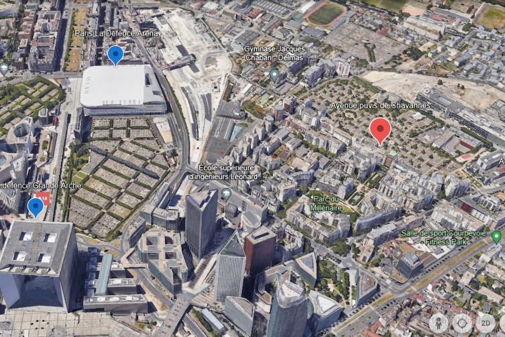 Apartamento Cozy Haven Near Paris La Defense Grande Arche Courbevoie Exterior foto
